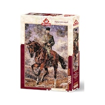 Art Puzzle Atatürk Sakarya İsimli Atıyla Kolaj 1000 Parça Puzzle