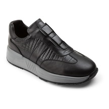 Deery Hakiki Deri Siyah Sneaker Erkek Ayakkabı - 01891msyhe01