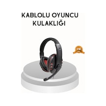 Profesyonel Gaming Kulaklık Mikrofonlu, Yumuşak Pedli, Stereo Ses Kalitesi, Tere Dayanıklı