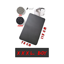 Cateva Elekli Kedi Kumu Paspası Büyük Boy Çift Taraflı Su Geçirmez 115 x 72 CM