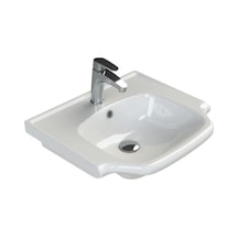 Turkuaz Seramik Yeni Klasik Etajerli Lavabo 55 x 48 CM