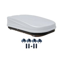 350 Litre Araç Üstü Port Bagaj Beyaz