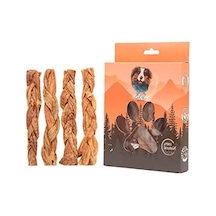 Cow Udder Braided - İnek Memesi Örgü 100 Gr Köpek Ödül Maması