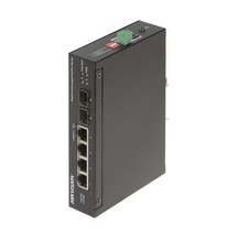 Hıkvısıon 4port Ds-3t0506hp-e/hs Gıgabıt 2-sfp 60w Poe Yöentilemez Endüstriyel Swıtch