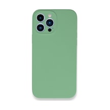 Apple iPhone Uyumlu  13 Pro Max Kılıf Lansman Legant Silikon -  Yeşil