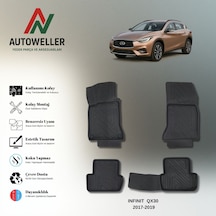 İnfiniti Qx30 2017-2019 Uyumlu Havuzlu Oto Paspas