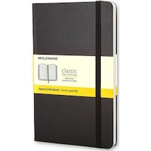 Moleskine Sert Kapak Defter Siyah Kareli - 13x21 - 1139 Çok Renkli