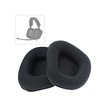 Corsair Void Rgb Pro Kulaklık Yastık Örgü Kumaş Kapak Kulaklıklar Yedek Kulak Yastıkları İçin 2 Çift Siyah