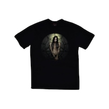 Stoned&Fame Unisex Siyah Dimmu Borgir Baskılı T-shirt SIYAH Siyah