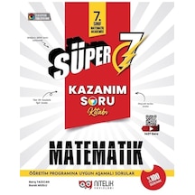 Nitelik 7.sınıf Süper Matematik Kazanım Soru Kitabı Yeni