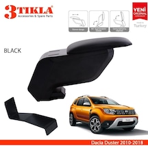 Dacia Duster 2010-2019 Delmesiz Çelik Ayaklı Siyah Kolçak Kol Dayama
