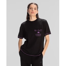 Kappa Authentic Kage T-shirt Kadın Siyah Regular Tişört