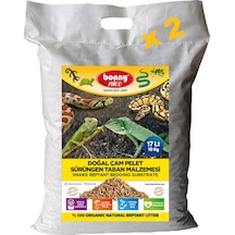 Bonny Nice Doğal Çam Pellet Sürüngen Taban Malzemesi 17 l x 2 Pk