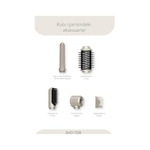 Sinbo Air Brush Saç Şekillendirme Cihazı - 5 Başlıklı - Rose Gold Renk