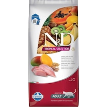 N&D Tropical Selection Düşük Tahıllı Tavuklu Tropikal Meyveli Yetişkin Kedi Maması 10 KG