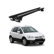 Venüs Fiat Sedici 2006-2014 Uyumlu Siyah Ara Atkı Port Bagaj Tavan Barı
