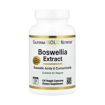 California Gold Nutrition, Boswellia Extract, Turmeric Curcumin Complex With Turmeric Extract And Turmeric Powder, 120 Veggie Capsules