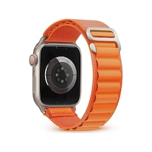 NovStrap Apple Uyumlu  Watch Series 4 40 MM Kordon Alpine Loop Tasarım Kordon Kayış