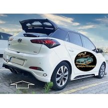 Hyundai İ20 Gt Arka Tampon Eki Fiberglass Boyasız