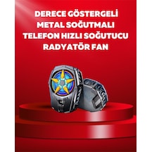 Mobil Cihaz Soğutma Radyatörü Metal+abs, Type-c Kablolu