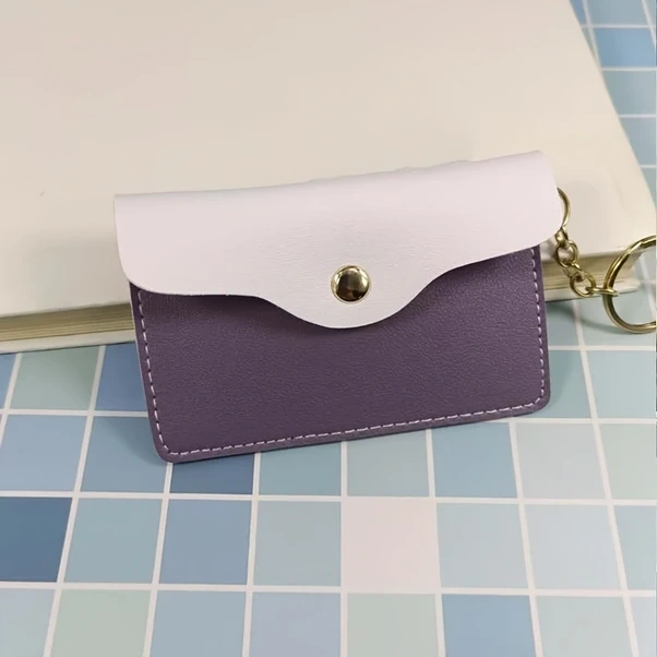 Chuangyinshop Mor Doğum Kontrol Kılıfı Çantanız İçin Fermuarlı Ve Halkalı Seyahat Taşıyıcı Mor