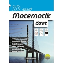 Pano Yayınları 10. Sınıf Matematik Özet Yni