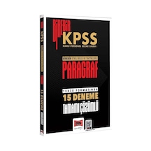 Yargı 2026 Kpss Paragraf Birebir 15 Deneme Çözümlü Yargı Yayınları