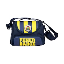 Fenerbahçe Lisanslı Erkek Çocuk Fenerbahçe Yazılı Mavi - Sarı Okul Beslenme Çantası - 70015 Sarı - Lacivert