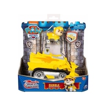Paw Patrol Cesur Şövalyeler Görev Aracı Seti - Rubble