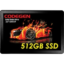 Codegen CDG-512GB-SSD25 2.5" 512 GB SATA 3 SSD