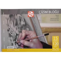Talens Çizim Bloğu Eskiz Çizim Defteri 25x35 120gr 15 Sayfa