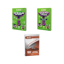 2027 Av 5. Sınıf Fen Bilimleri + İngilizce Legend Of English Test Book Soru + Anla Kazan Paragraf Deneme 3'lü Set