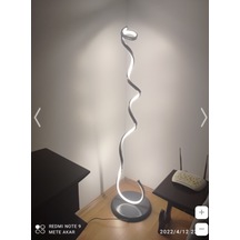 Snake 3 Renk Işık 140 CM Lambader Antrasit