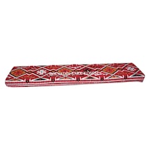 Erbasonline Mnd306-401 Şark Köşesi Kırmızı Halı Desenli Minder 120X40X10 Cm Erbasonline Mnd306-401 Şark Köşesi Kırmızı Halı Desenli Minder 120X40X10 Cm