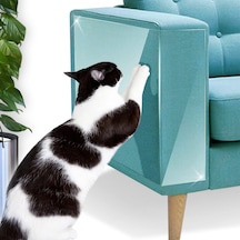 Kedi Tırmalama Koltuk Mobilya Koruyucu Tek Yüz Yapışkanlı Şeffaf 69 x 100 CM
