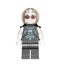 Lego Minifigür Mr. Freeze Pearl Dark Gray Sh0621