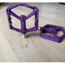 Bike Sky Brıvıga Rulmanlı Çivili Bisiklet Pedal Mor 1. Sınıf Kalite