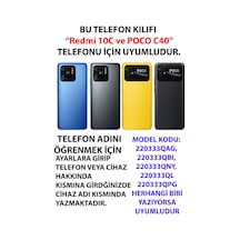 Redmi 10c - Poco C40 Uyumlu Kudüs Mescid-i Aksa Ve Filistin Sembolleri Kolaj Baskılı Silikon Kılıf