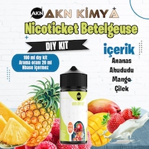 Nicoticket Betelgeuse Dıy Kit Çilek Ananas Mango Gıda Aroması %20 Oranda Aroma İçerir Hazır Değildir 100 Ml