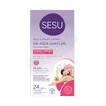 4 Adet Sesu Ağda Bandı 20lı Hassas Cilt
