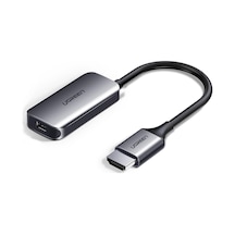 Ugreen Hdmi To Mini Dp 4K Ses Ve Görüntü Aktarım Adaptör Gri