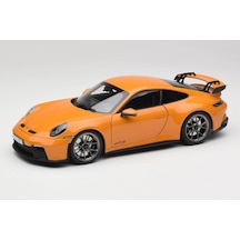 1:18 Ölçek Norev 2021 Porsche 911 992 Gt3 Diecast Metal Minyatür Model Araba 25cm