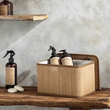 Bambu Saklama Kutusu 33x23x20 Cm Açık Kahverengi Genel