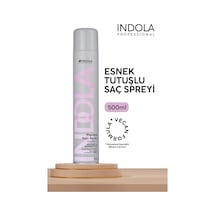 Indola Esnek Tutuş Saç Spreyi 500 Ml.