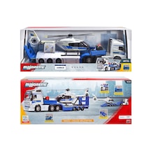 8503716004038 Volvo Truck + Airbus Police Helicopter - Lqmc-897172 1 Adet