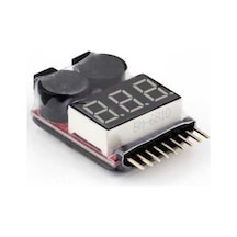Makermarketim-1-8S Lipo Seviye Ölçer Ve Alarm Modülü