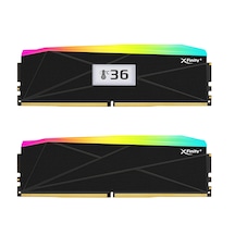 V-color Manta Xfinity+ Oled Argb Ddr5 32gb 2x16gb 6400mhz Cl32 Yerleşik Oled Ekran Amd Expo Siyah