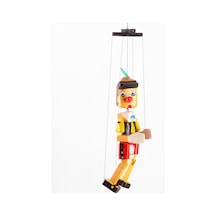 Ahşap Pinokyo Kukla 45 cm