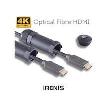Irenıs Zırhlı Hdmı 4k Hibrit Kablo, 7,50 Metre