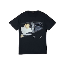 Stoned&Fame Alexander Wang Baskılı T-shirt SIYAH Siyah
